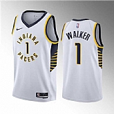 Men's Indiana Pacers #1 Jarace Walker White 2023 Draft Association Edition Stitched Basketball Jersey Dzhi ,baseball caps,new era cap wholesale,wholesale hats